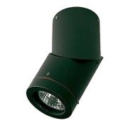 Soleo spotlight, sort, IP44, drejelig, aluminium