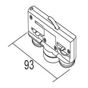 Ivela Adapter, 3-faset, 220-240 V, 10 kg, hvid