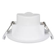 Prios LED indbygningslampe Rida, 14,5 cm, 12W, 10stk, CCT, dæmpbar