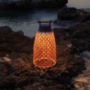 Bover Nans M/41/R Akku-bordlampe til udendørs brug, rød