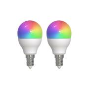 LUUMR Smart LED E14 4,9W CCT RGB Zigbee Tuya Hue 2 stk