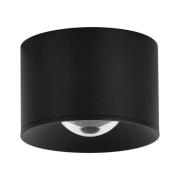 LED-loftspot til udendørs brug S131, Ø 8 cm, sandfarvet