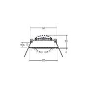 BRUMBERG BB03 indbyg. RC driver rund blank krom