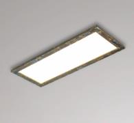 Quitani Aurinor LED-panel, guldfarvet patina, 86 cm