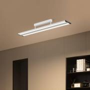 Prios Yuela LED-loftlampe, DALI, 120 cm, hvid