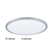 Paulmann Atria Shine Panel dæmpet krom RGBW Ø42cm