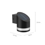 Philips LED-solcelle-væglampe Fyve