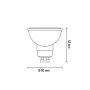 Calex Smart LED-reflektorpære GU10 4,9W CCT RGB