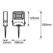 LEDVANCE Endura Garden Flood 10W udendørs LED-spot