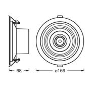 Ledvance Decor Filament Halo LED-downlight