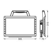 Ledvance LED-Worklight Value Battery, panel 26 W