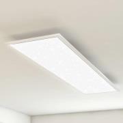 LED-panel Pallas, hvid dæmpbar CCT 119,5 x 29,5 cm