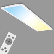 LED-panel Piatto CCT, fjernbetjening, rundt, hvidt
