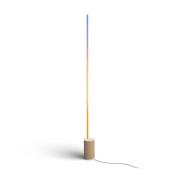 Philips Hue Gradient Signe Oak LED-gulvlampe