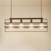 Envostar Fiete hængelampe, 4 lyskilder