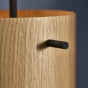 FRANDSEN Hængelampe FM 1954, eg, Ø 16 cm, træ