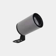 LEDS-C4 Eko udendørs spotlampe, grå, højde 15,7 cm, aluminium