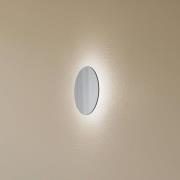 LED-spejl Ring S, Ø 19 cm, glas, varmhvid
