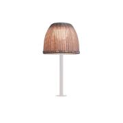 Bover LED-bordlampe Atticus, naturhvid/beige, højde 50 cm