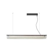 Bover LED-hængelampe Nans Balis S/140, brun/beige, 140 cm