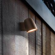 Bover udendørs LED-væglampe Nut, terracotta, aluminium/stål