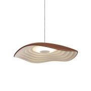 Bover LED-hængelampe Valentina S24, terracotta/hvid