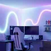 EGLO connect LED-Strip Neon Stripe-Z, 3 M., RGB, CCT, hvid