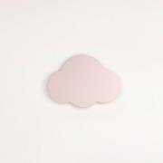 Cloud væglampe, pink, bredde 38 cm, plast