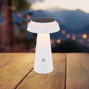 LED-bordlampe 36624, hvid, genopladeligt batteri, CCT, IP54, dæmpbar