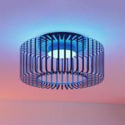 EGLO connect LED-loftlampe Ginestrone-Z, sort, aluminium