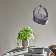 Hübsch Stage LED-hængelampe, grå, jern, 3.000 K