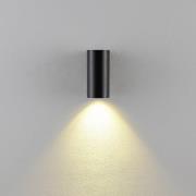 CAN væglampe, sort, 1 lyskilde, højde 13 cm, metal, GU10