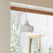 MARKET SET pendellampe Jimmy, Ø 25 cm, hvid, keramik