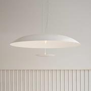 Karman LED-hængelampe BLANCO, Ø 92 cm, hvid, metal