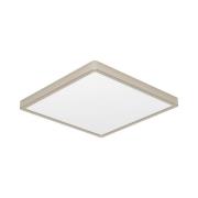 EGLO connect Smart-LED-påbygningslampe Fueva 6-Z, grå, 39 cm