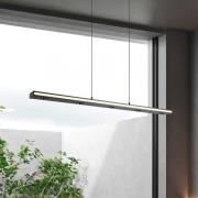 LED-hængelampe Graham, sort, metal, op/ned, CCT, dæmper