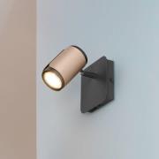 Loftspot Gillan, coffee, 1 lyskilde, metal, GU10