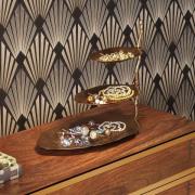 KARE Etagere Leaf, aluminium, messingbelagt, h 46 cm