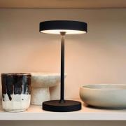 Dyberg Larsen LED-bordlampe Starlight, sort, højde 26 cm