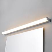 Lindby LED-væglampe Philippa, afrundet, 88 cm, krom, IP44