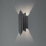 Væglampe Reis, sort, metal, højde 50 cm