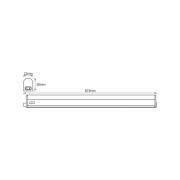 OSRAM LED-lysliste SWITCH BATTEN, 87 cm, 4.000 K, hvid