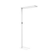 LED-gulvlampe til kontor MAULsenja, hvid, sensor, højde 196 cm