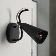 OSRAM væglampe Decor Bell, sort, stål, E27