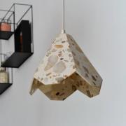 OSRAM hængelampe Decor Gleam Flower, terrazzo, beige, E27