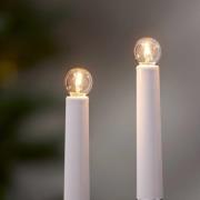 LED-filamentpære E10 3W dæmpbar, 3-pak, 55V