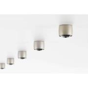 LOOM DESIGN LED-loftslampe Air, grå, aluminium, Ø 10 cm