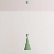 Hængelampe Tom, mintgrøn, metal, Ø 19 cm, E27