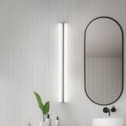 Helestra LED-spejllampe LOOM, længde 90 cm, krom, IP44