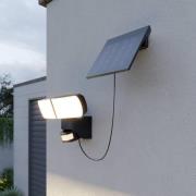 Arcchio Lissano LED-vægspot med solcelle og sensor